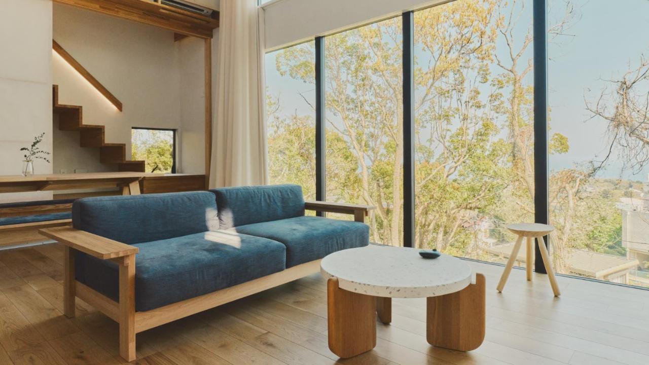 Playliving Izu - A Ocean View Villa With Onsen Ито Екстериор снимка