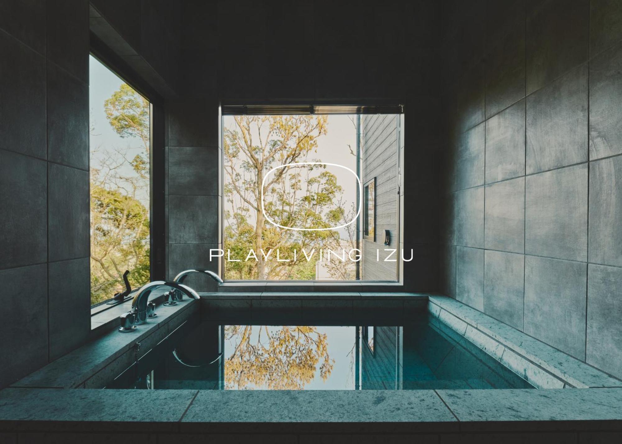 Playliving Izu - A Ocean View Villa With Onsen Ито Екстериор снимка